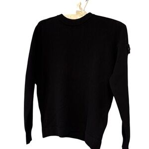 Stone Island Junior Kids Black Sweater